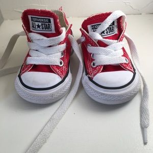 Red converse